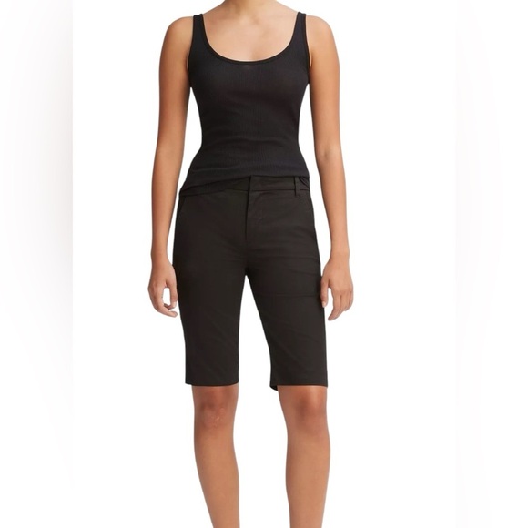 Vince Pants - Vince New NWT Black Cotton Coin Pocket Bermuda Shorts Size 00